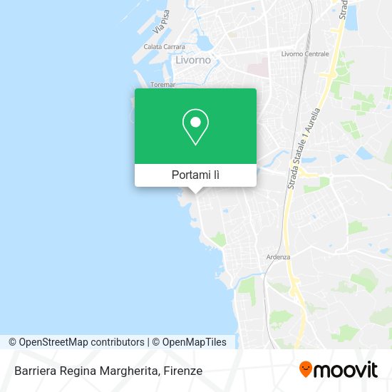 Mappa Barriera Regina Margherita