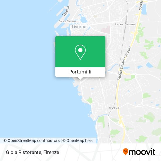 Mappa Gioia Ristorante