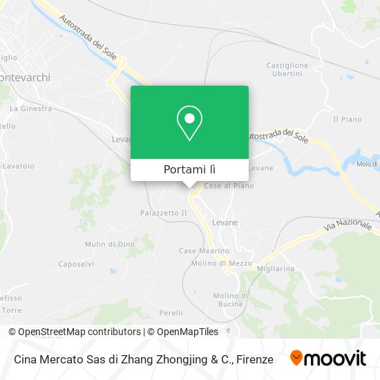 Mappa Cina Mercato Sas di Zhang Zhongjing & C.