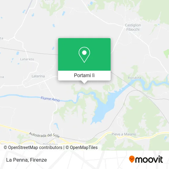 Mappa La Penna