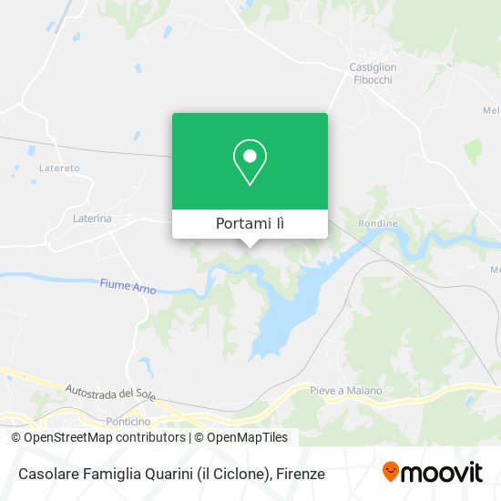 Mappa Casolare Famiglia Quarini (il Ciclone)