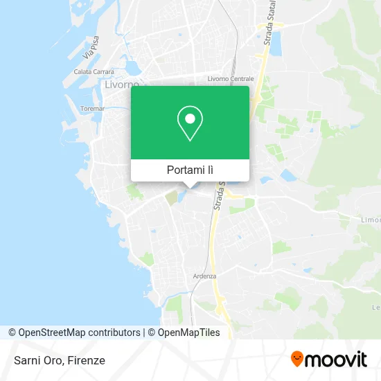 Mappa Sarni Oro