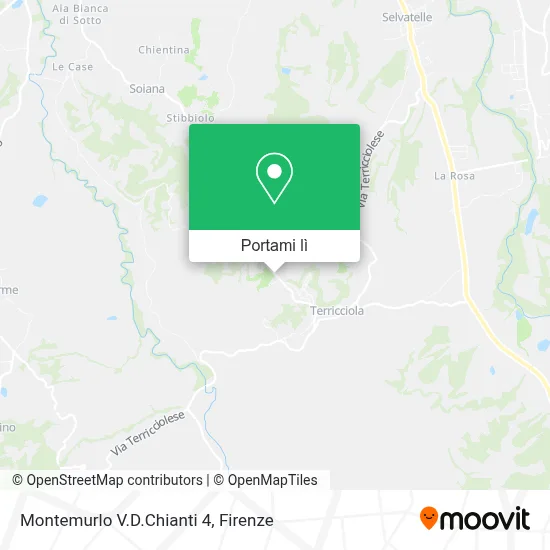 Mappa Montemurlo V.D.Chianti 4