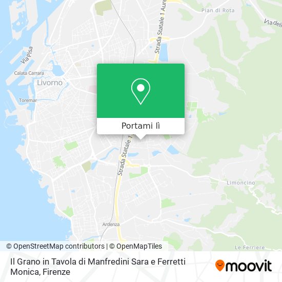 Mappa Il Grano in Tavola di Manfredini Sara e Ferretti Monica