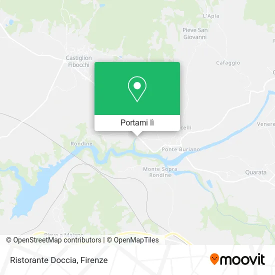 Mappa Ristorante Doccia