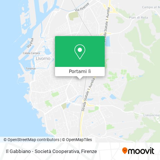 Mappa Il Gabbiano - Società Cooperativa