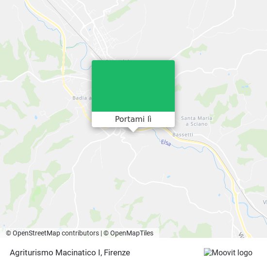 Mappa Agriturismo Macinatico I