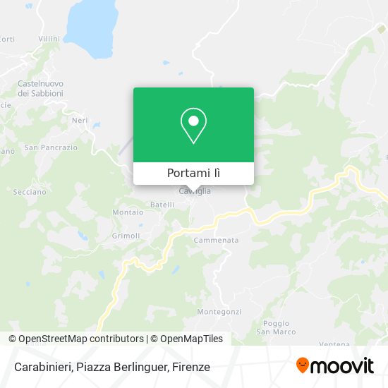 Mappa Carabinieri, Piazza Berlinguer