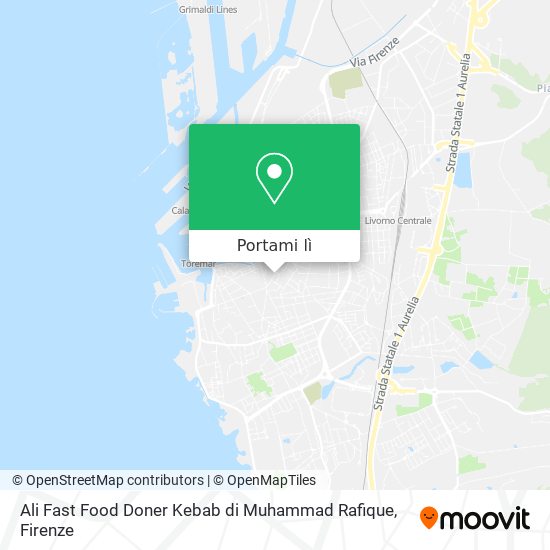 Mappa Ali Fast Food Doner Kebab di Muhammad Rafique
