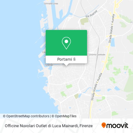 Mappa Officine Nuvolari Outlet di Luca Mainardi