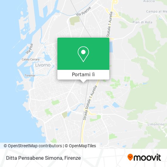 Mappa Ditta Pensabene Simona
