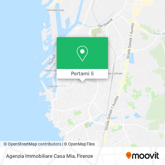 Mappa Agenzia Immobiliare Casa Mia