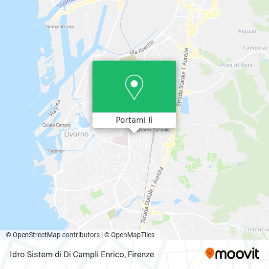 Mappa Idro Sistem di Di Campli Enrico