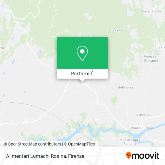 Mappa Alimentari Lumachi Rosina