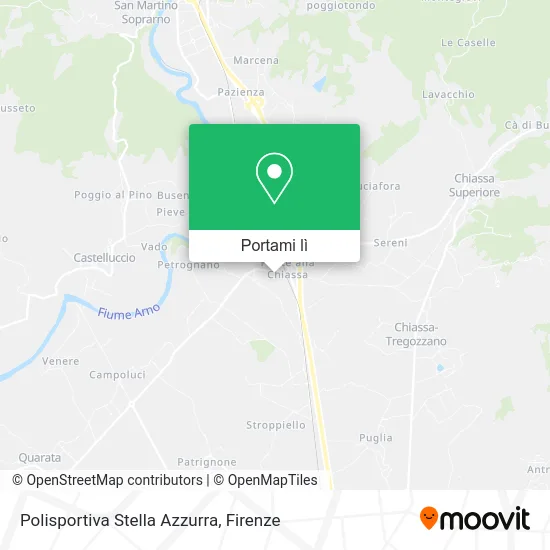 Mappa Polisportiva Stella Azzurra