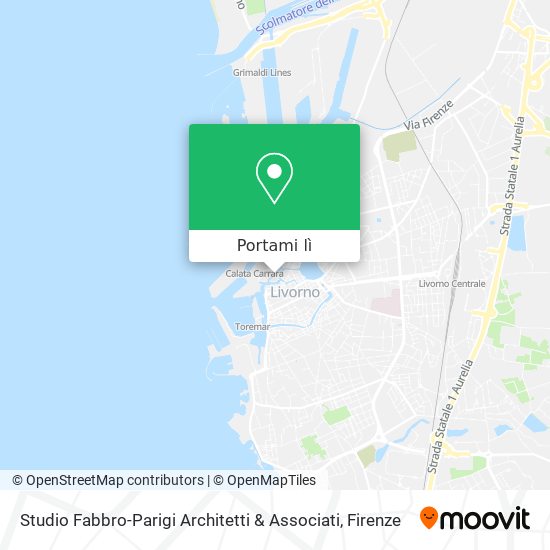 Mappa Studio Fabbro-Parigi Architetti & Associati