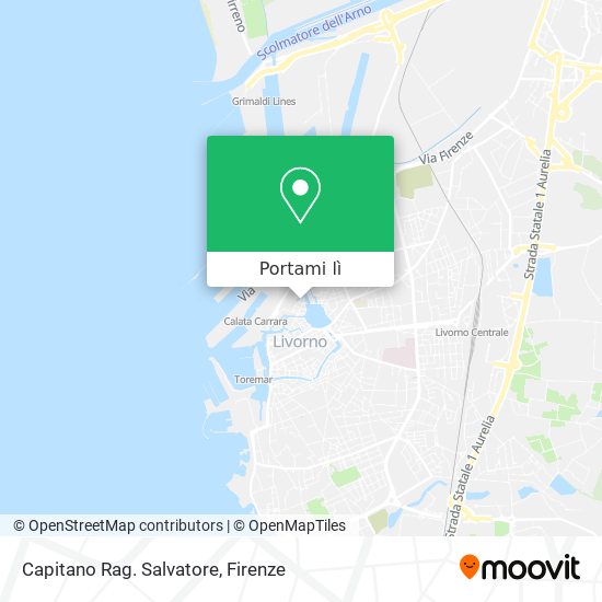 Mappa Capitano Rag. Salvatore