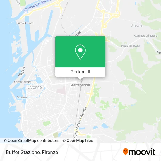 Mappa Buffet Stazione