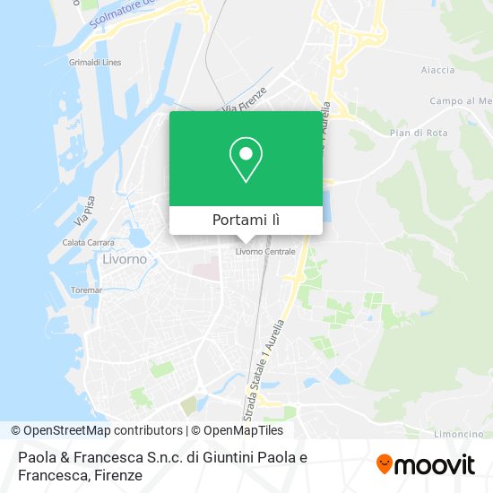 Mappa Paola & Francesca S.n.c. di Giuntini Paola e Francesca