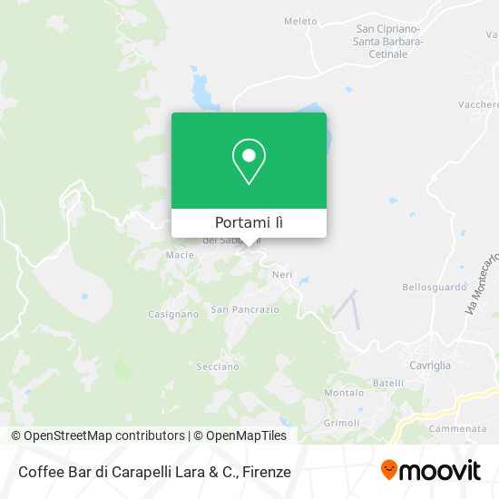 Mappa Coffee Bar di Carapelli Lara & C.