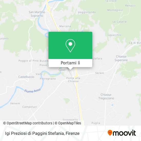 Mappa Igi Preziosi di Paggini Stefania
