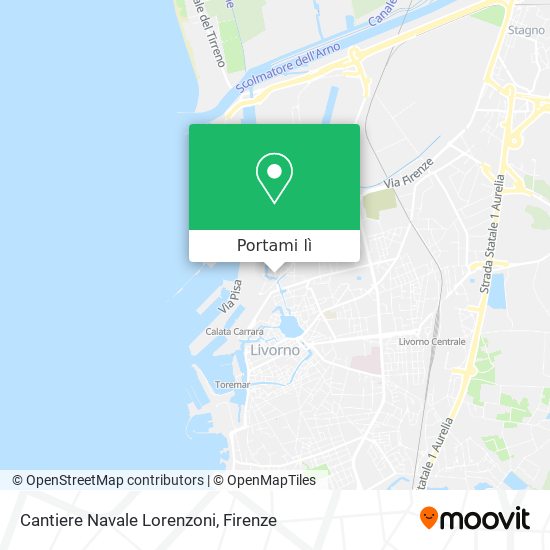Mappa Cantiere Navale Lorenzoni