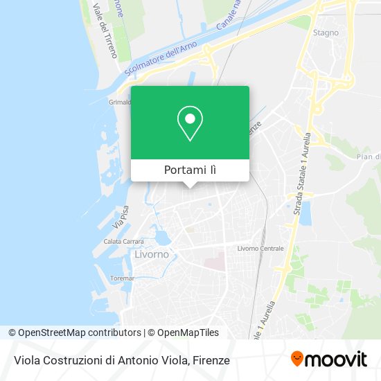 Mappa Viola Costruzioni di Antonio Viola