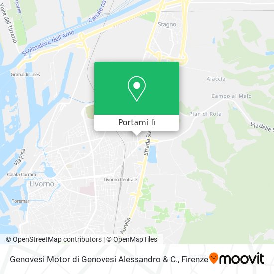 Mappa Genovesi Motor di Genovesi Alessandro & C.