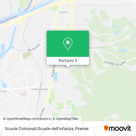 Mappa Scuole Comunali / Scuole dell'Infanzia