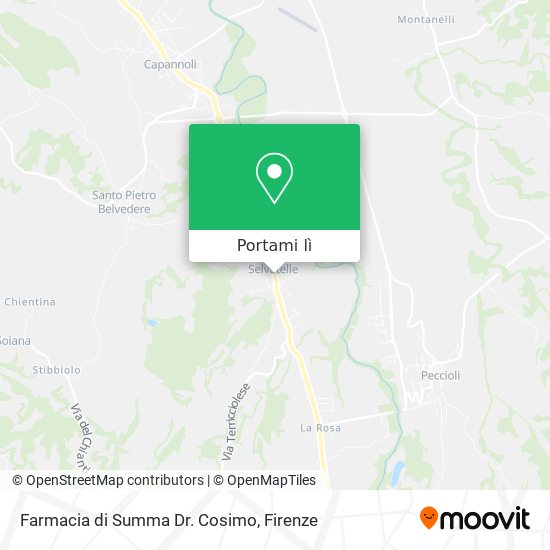 Mappa Farmacia di Summa Dr. Cosimo