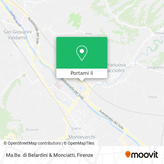 Mappa Ma.Be. di Belardini & Monciatti