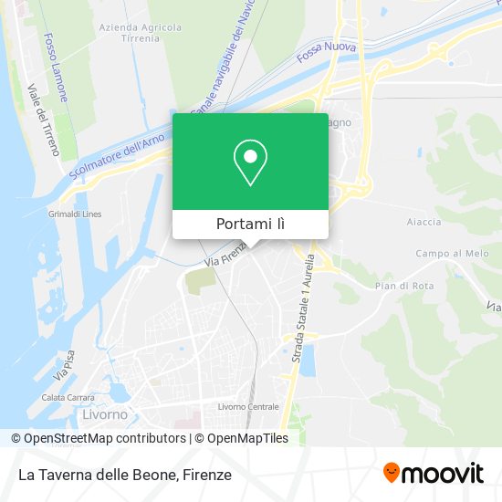 Mappa La Taverna delle Beone
