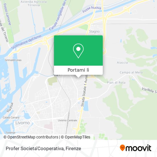 Mappa Profer Societa'Cooperativa
