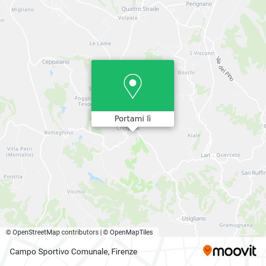 Mappa Campo Sportivo Comunale