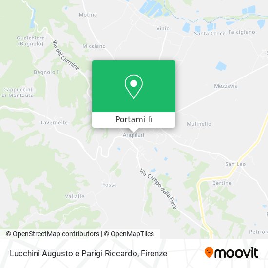 Mappa Lucchini Augusto e Parigi Riccardo