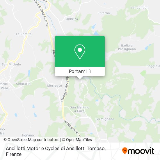 Mappa Ancillotti Motor e Cycles di Ancillotti Tomaso