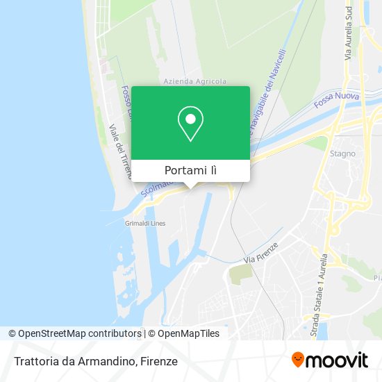 Mappa Trattoria da Armandino