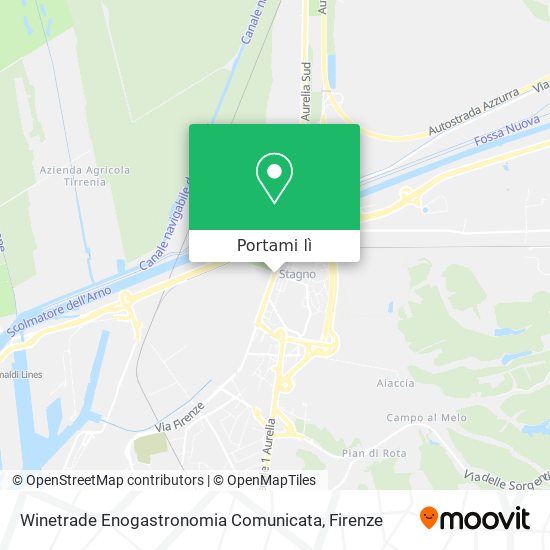 Mappa Winetrade Enogastronomia Comunicata