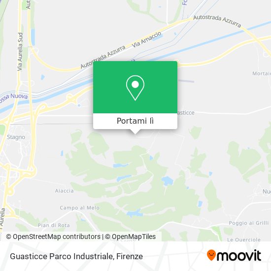 Mappa Guasticce Parco Industriale