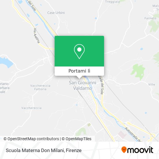 Mappa Scuola Materna Don Milani