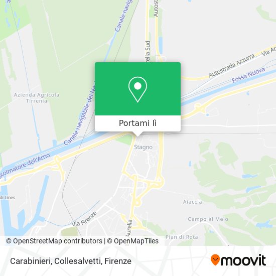 Mappa Carabinieri, Collesalvetti