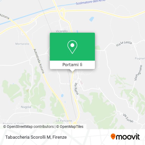 Mappa Tabaccheria Scorolli M