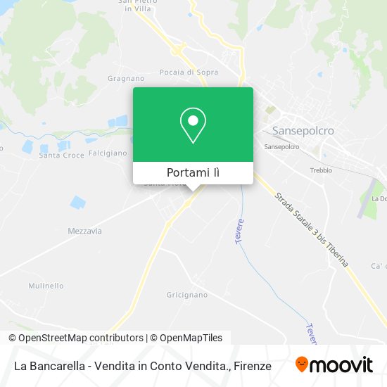 Mappa La Bancarella - Vendita in Conto Vendita.