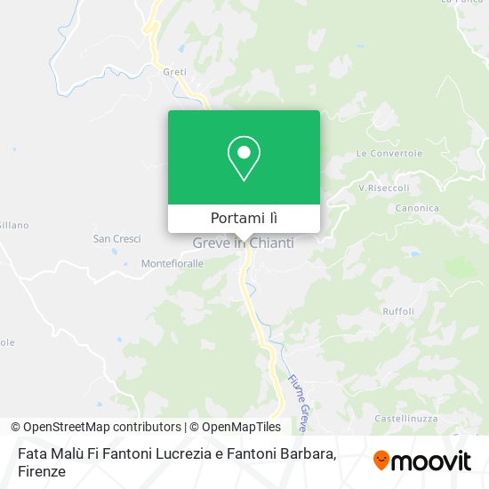 Mappa Fata Malù Fi Fantoni Lucrezia e Fantoni Barbara