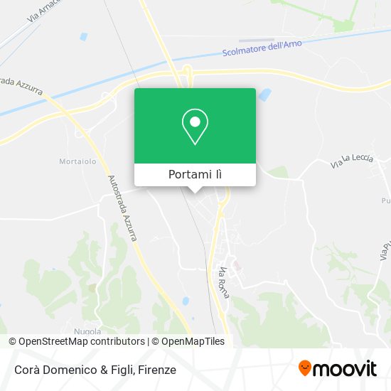 Mappa Corà Domenico & Figli