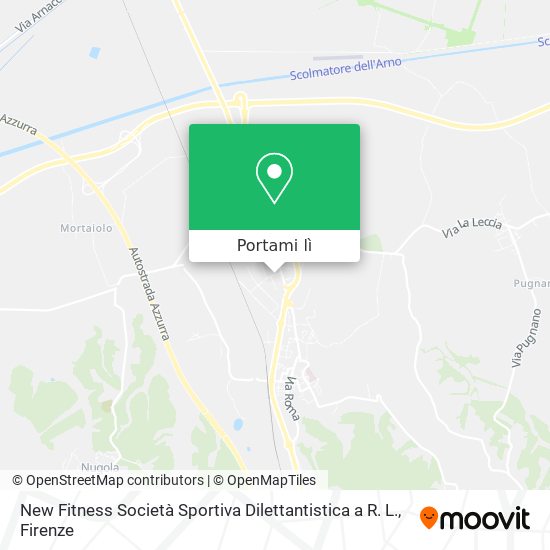 Mappa New Fitness Società Sportiva Dilettantistica a R. L.
