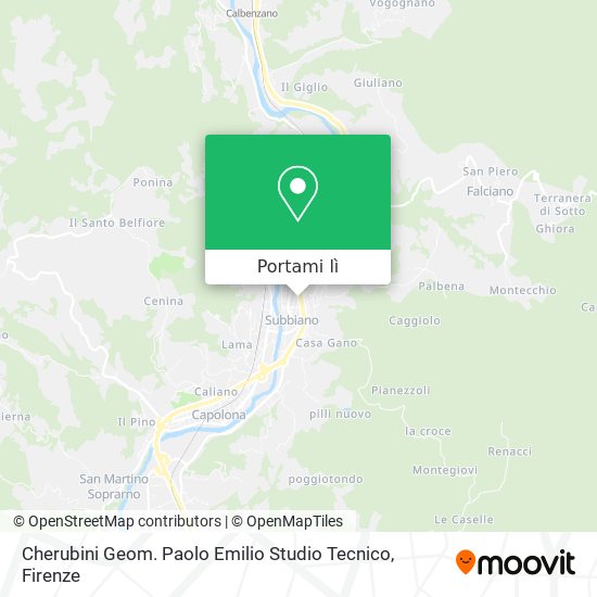 Mappa Cherubini Geom. Paolo Emilio Studio Tecnico