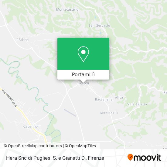 Mappa Hera Snc di Pugliesi S. e Gianatti D.