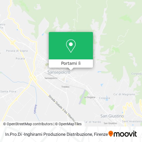 Mappa In.Pro.Di -Inghirami Produzione Distribuzione