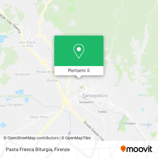 Mappa Pasta Fresca Biturgia